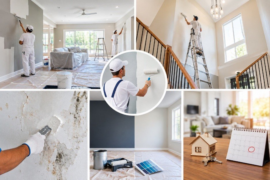 Interior painting by Brisbane house painters