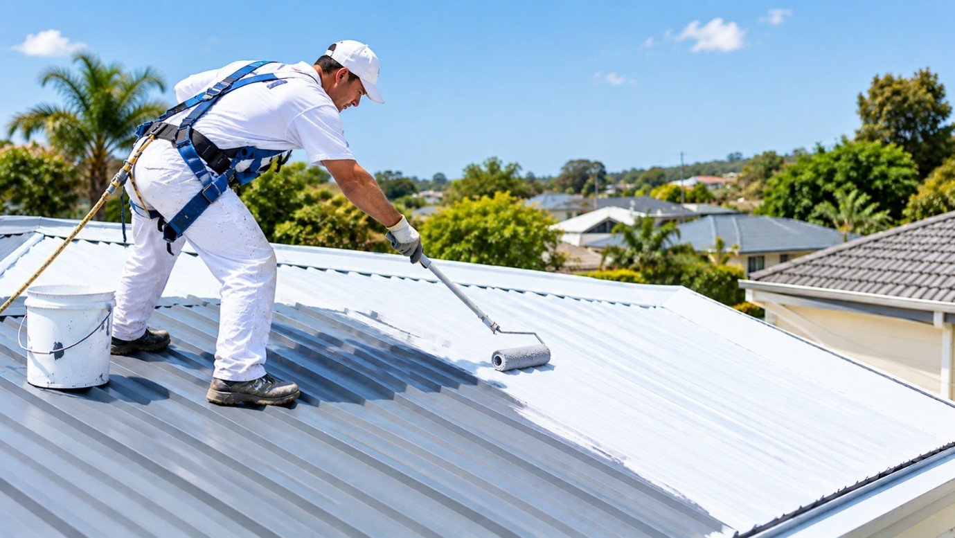 Tile roof painting Service