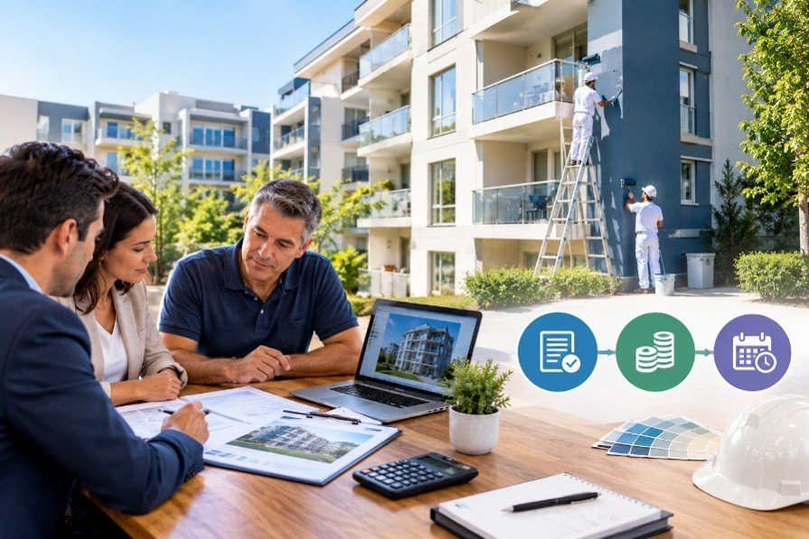 Strata painting approvals, budgets, and timelines